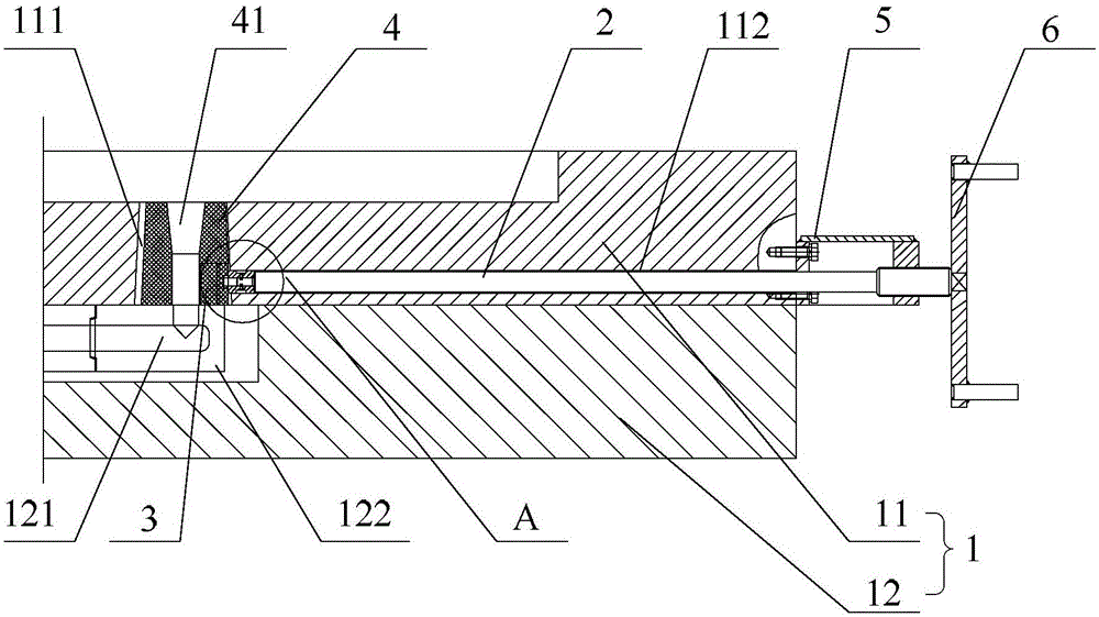 Runner plugging device for water-cooling die casting