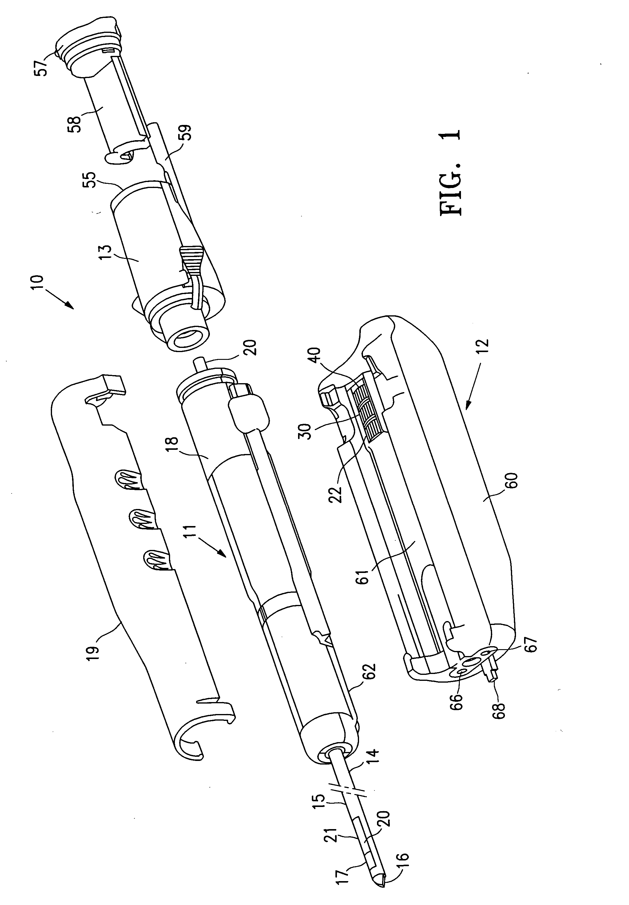 Biopsy device with selectable tissue receiving aperture orientation and site illumination
