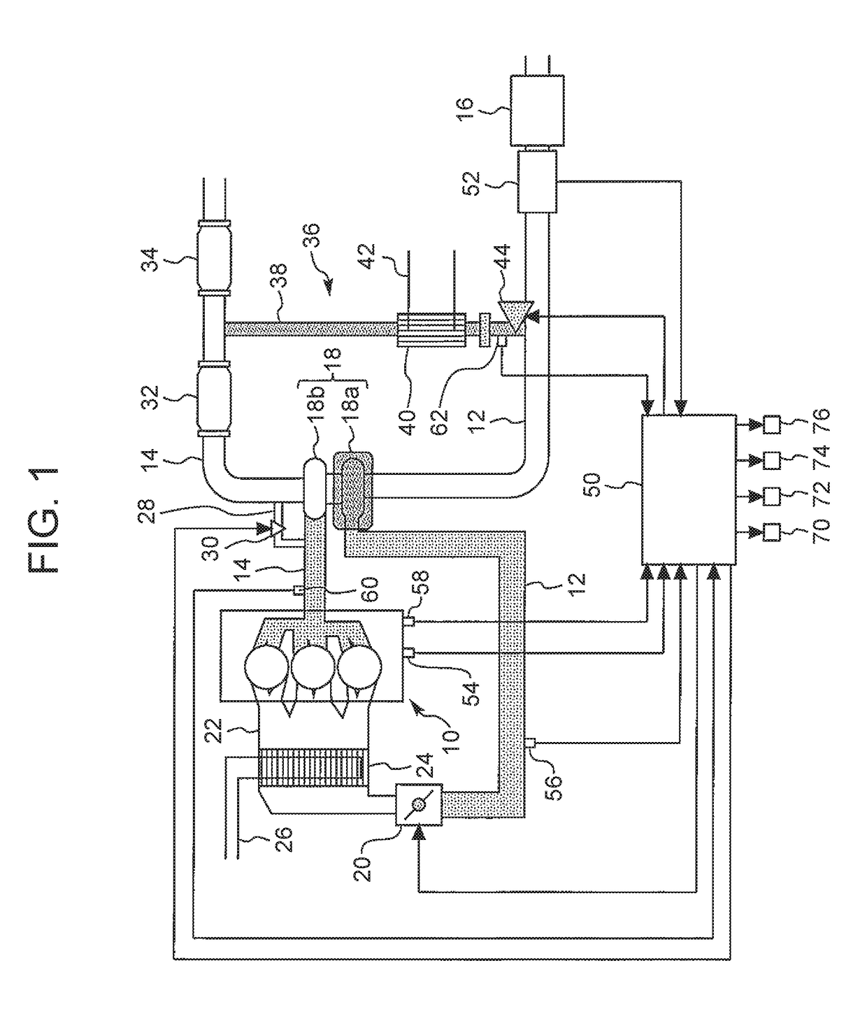 Internal combustion engine system and control method for internal combustion engine