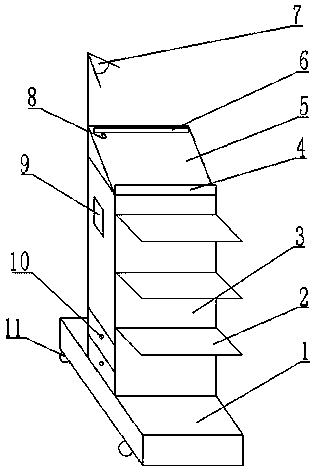 Display device for economic teaching