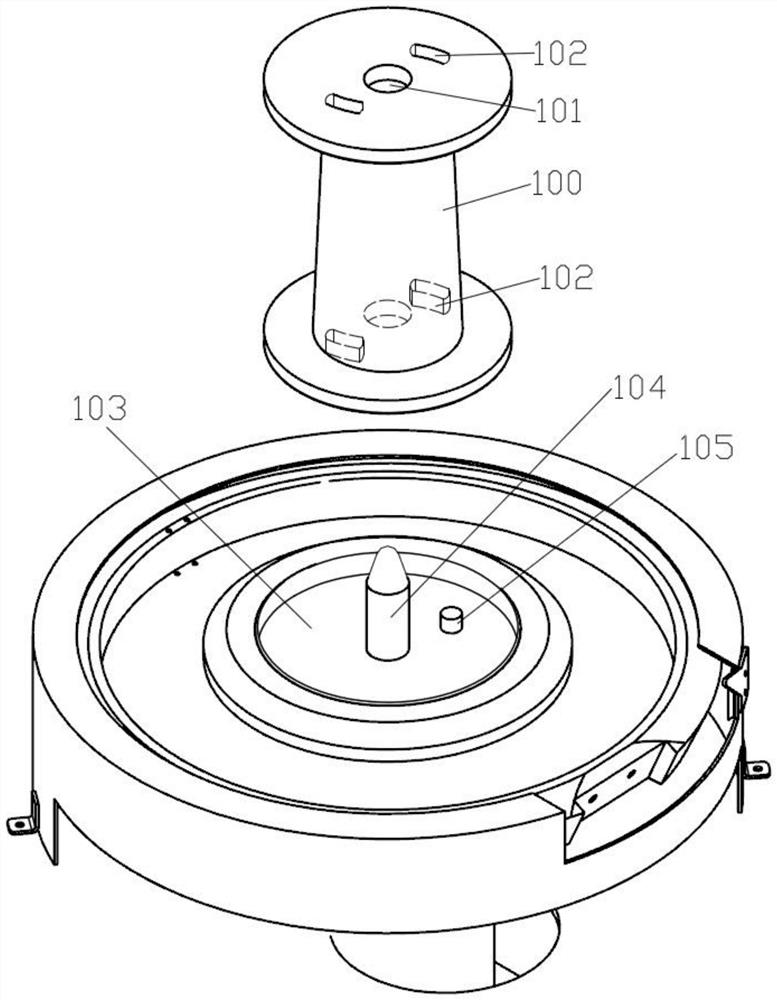 A kind of enameled wire tray installation method and its tray installation mechanism