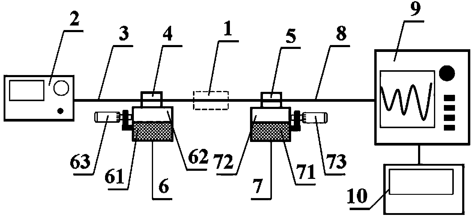 Optical fiber micrometric displacement sensor based on Mach-Zehnder interference and manufacturing method of optical micrometric displacement sensor