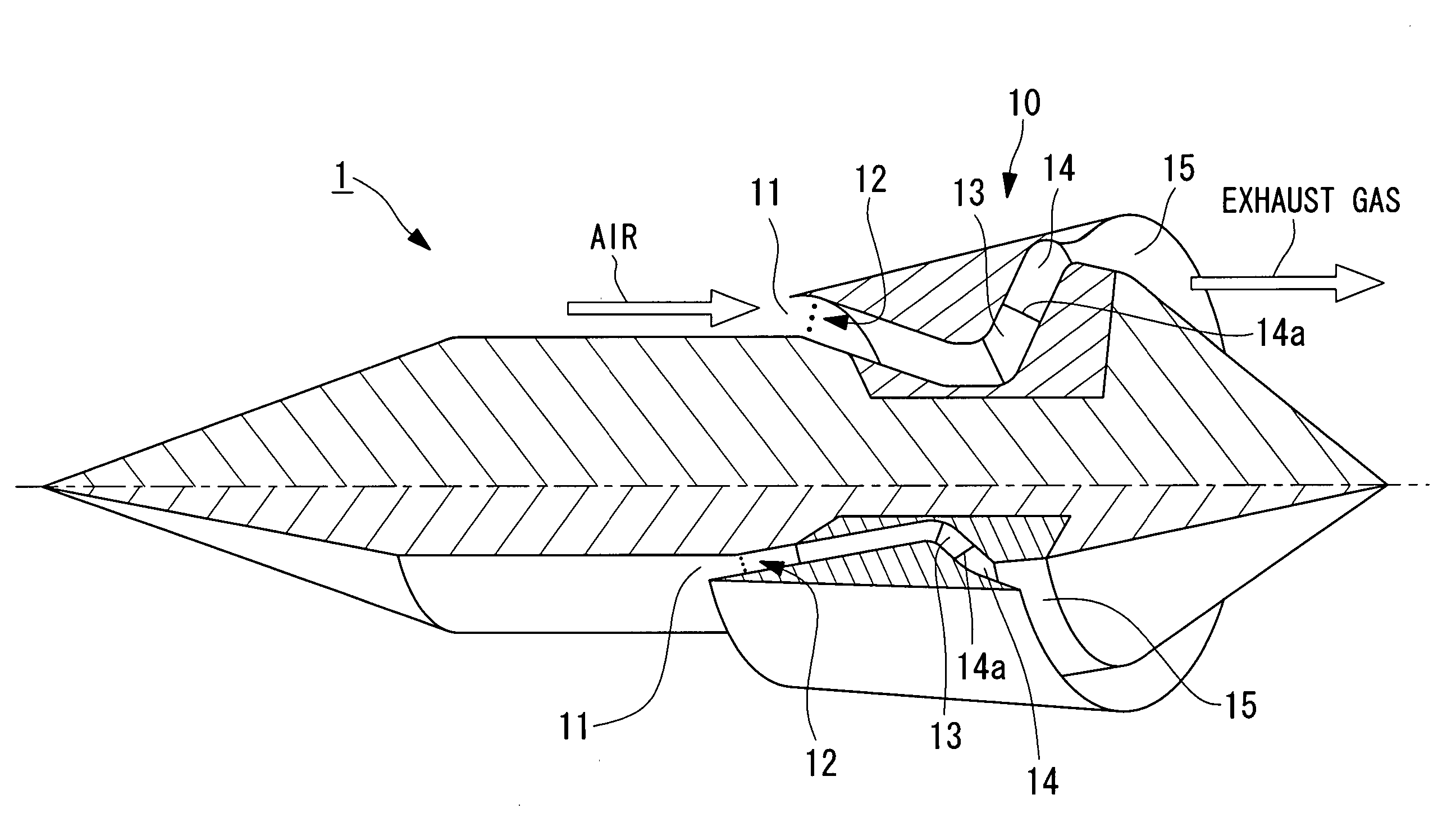 Detonation engine and flying object provided therewith