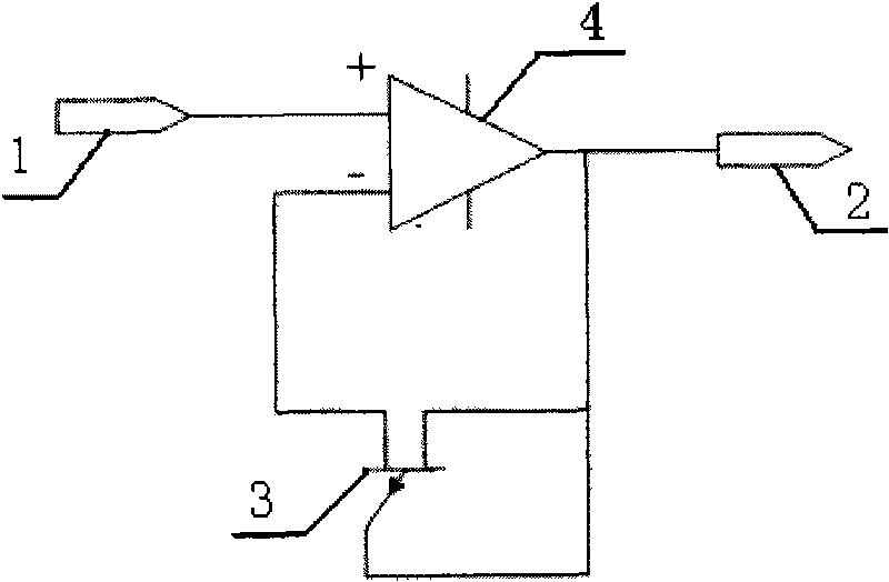 Arrester full current continuous amplifying circuit and method thereof