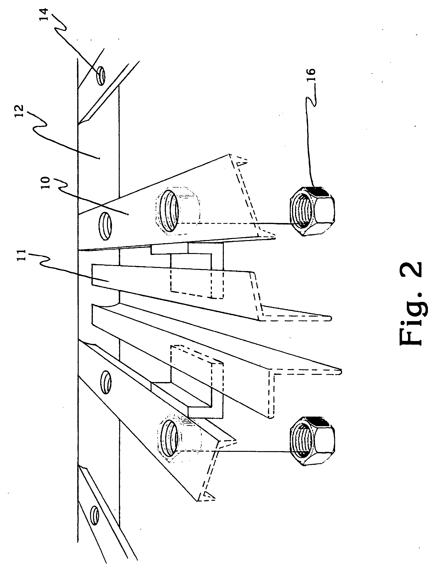 Vehicle carrier rack utilizing a grid system for mounting accessories and load blocks