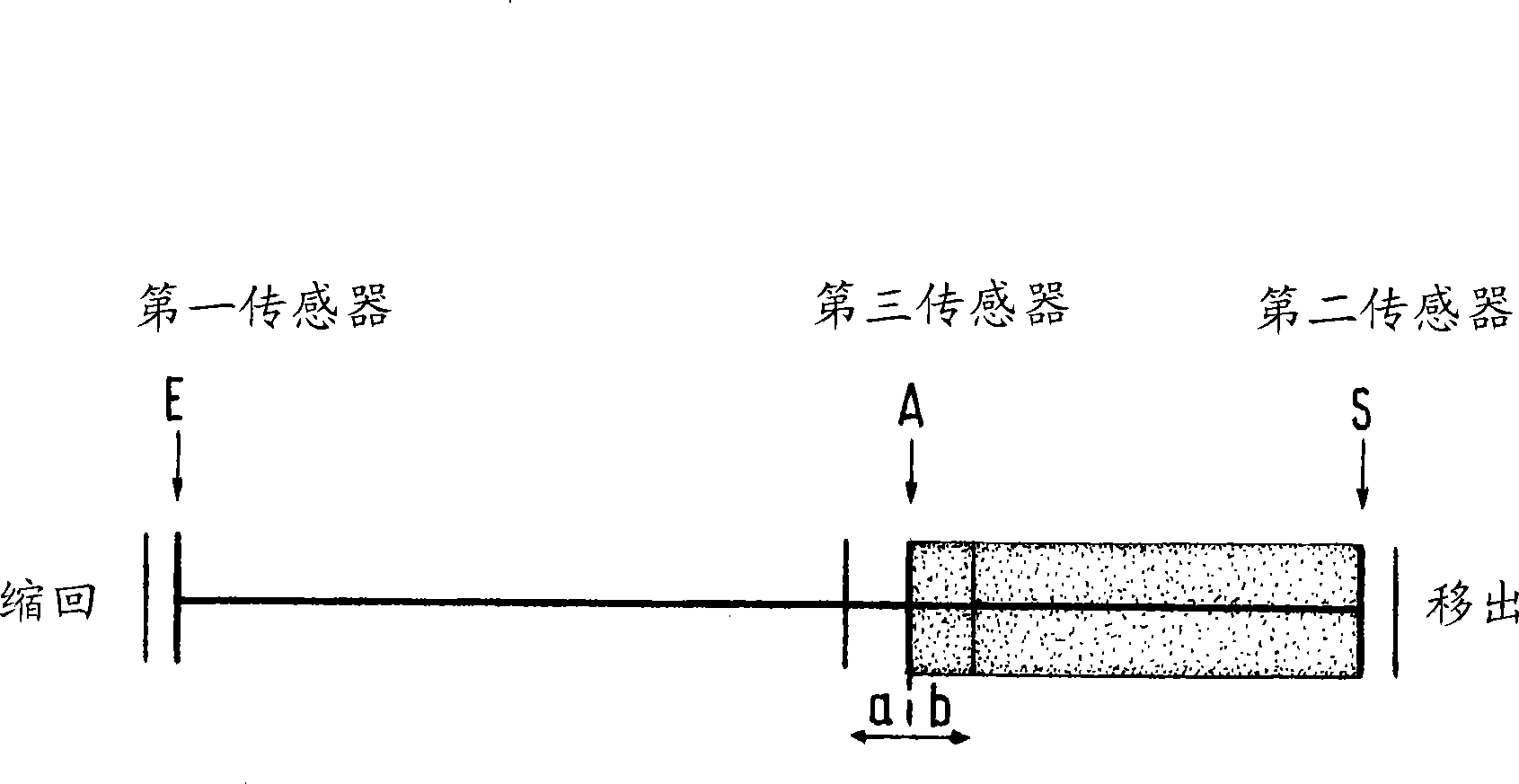 Device for sensing the position of a spoiler on a motor vehicle