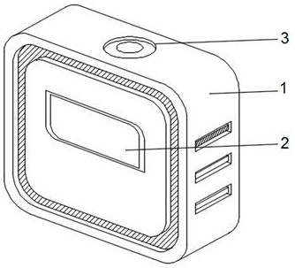 Novel charger combining rechargeable battery and traditional mobile phone charger