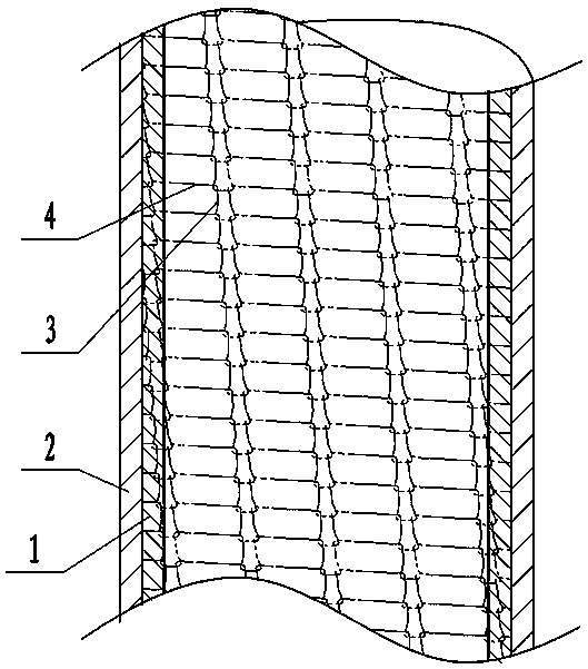 Wear-resistant PVC hose with high toughness and processing method thereof