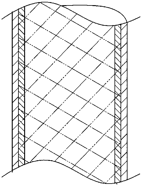 Wear-resistant PVC hose with high toughness and processing method thereof