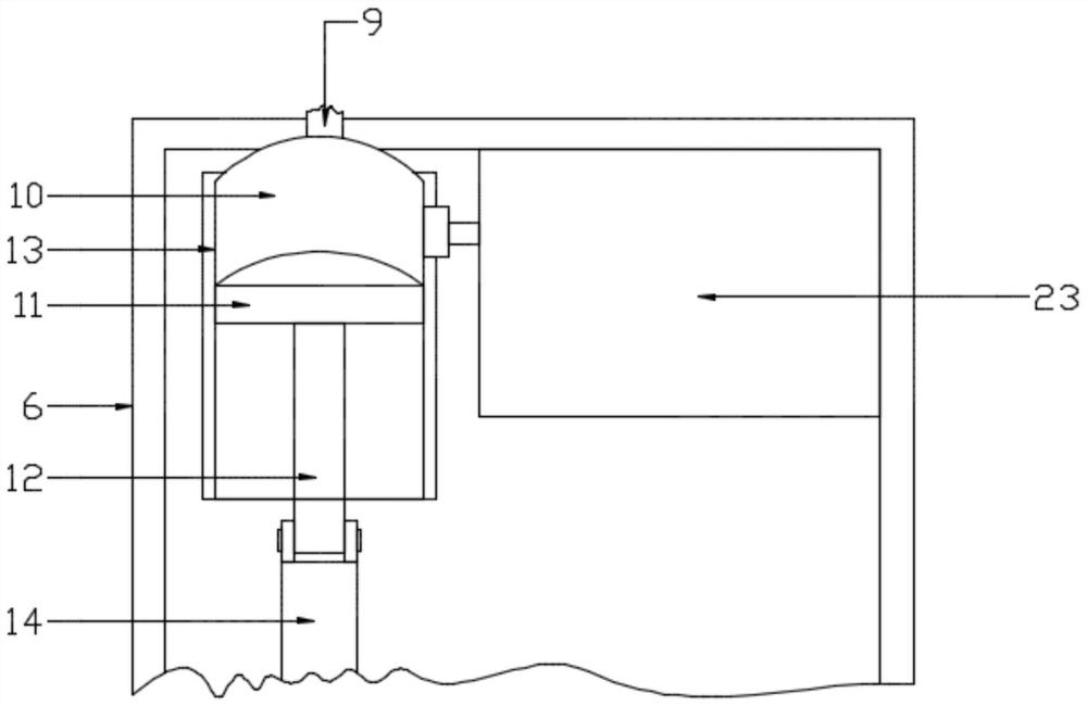 A quantitative feeding device for breeding pigs using the principle of leverage