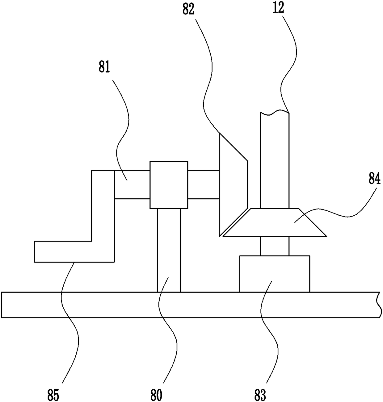 A fast trimming device for electronic component pins