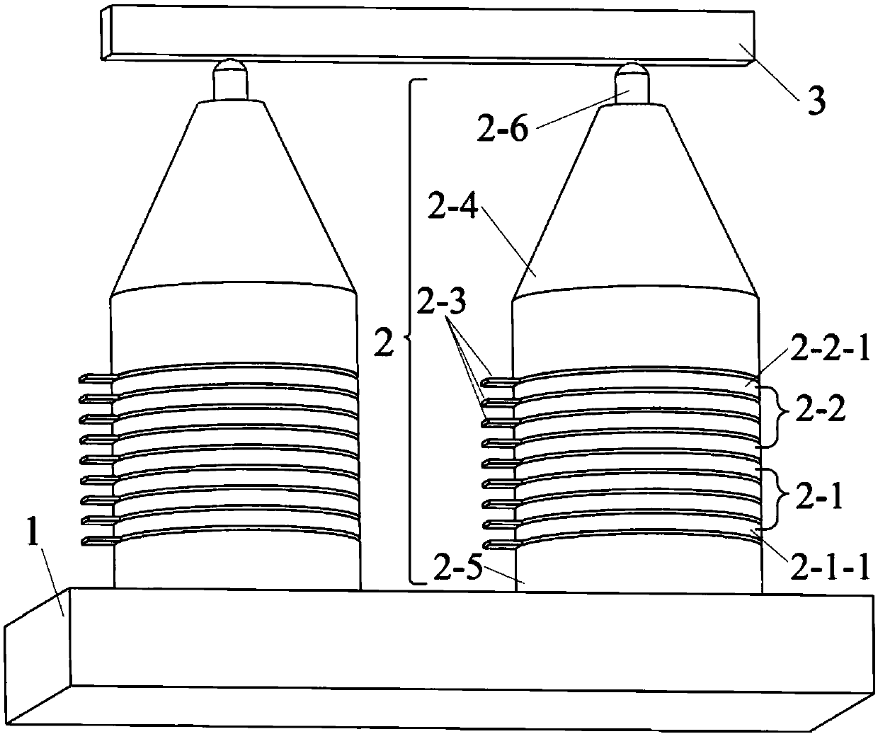 Longitudinal-bending compound peristaltic precision piezoelectric actuator and its excitation method