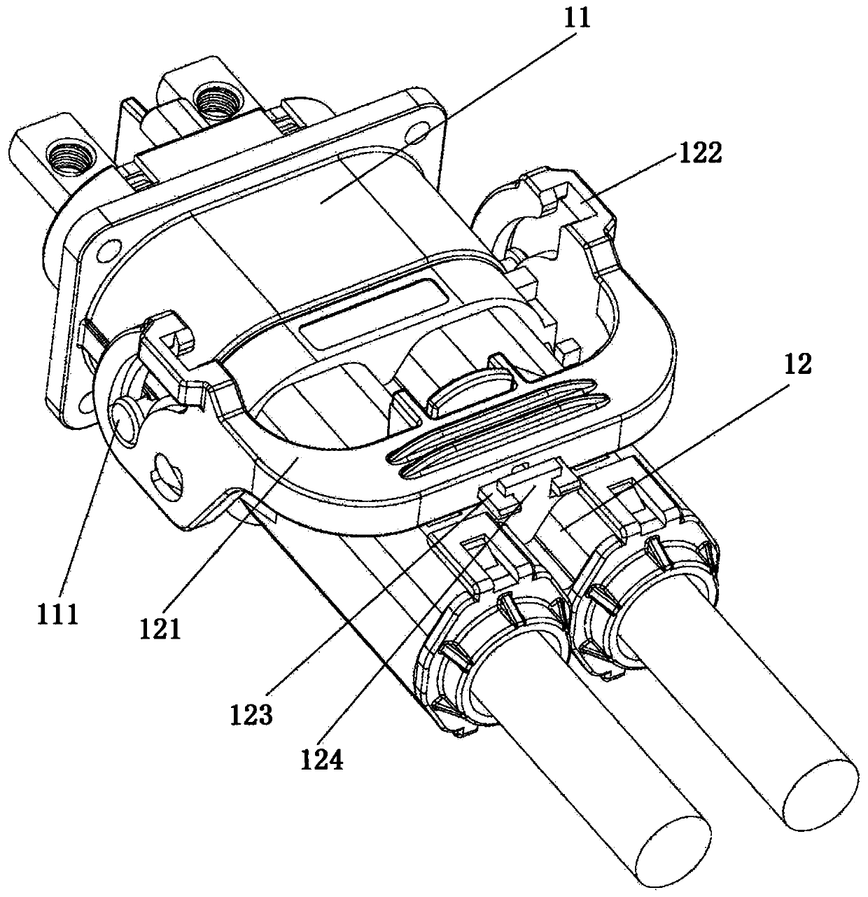 Plug and connector