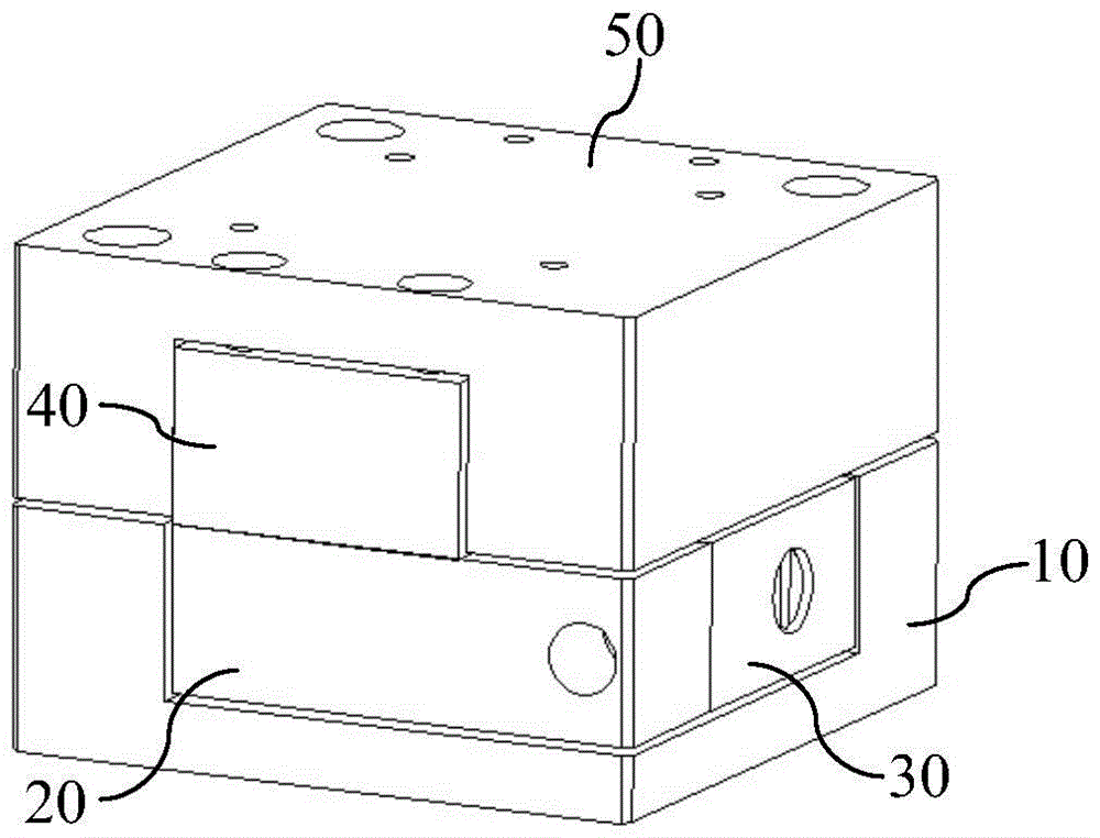Piezoelectric two-dimensional series small-volume workbench