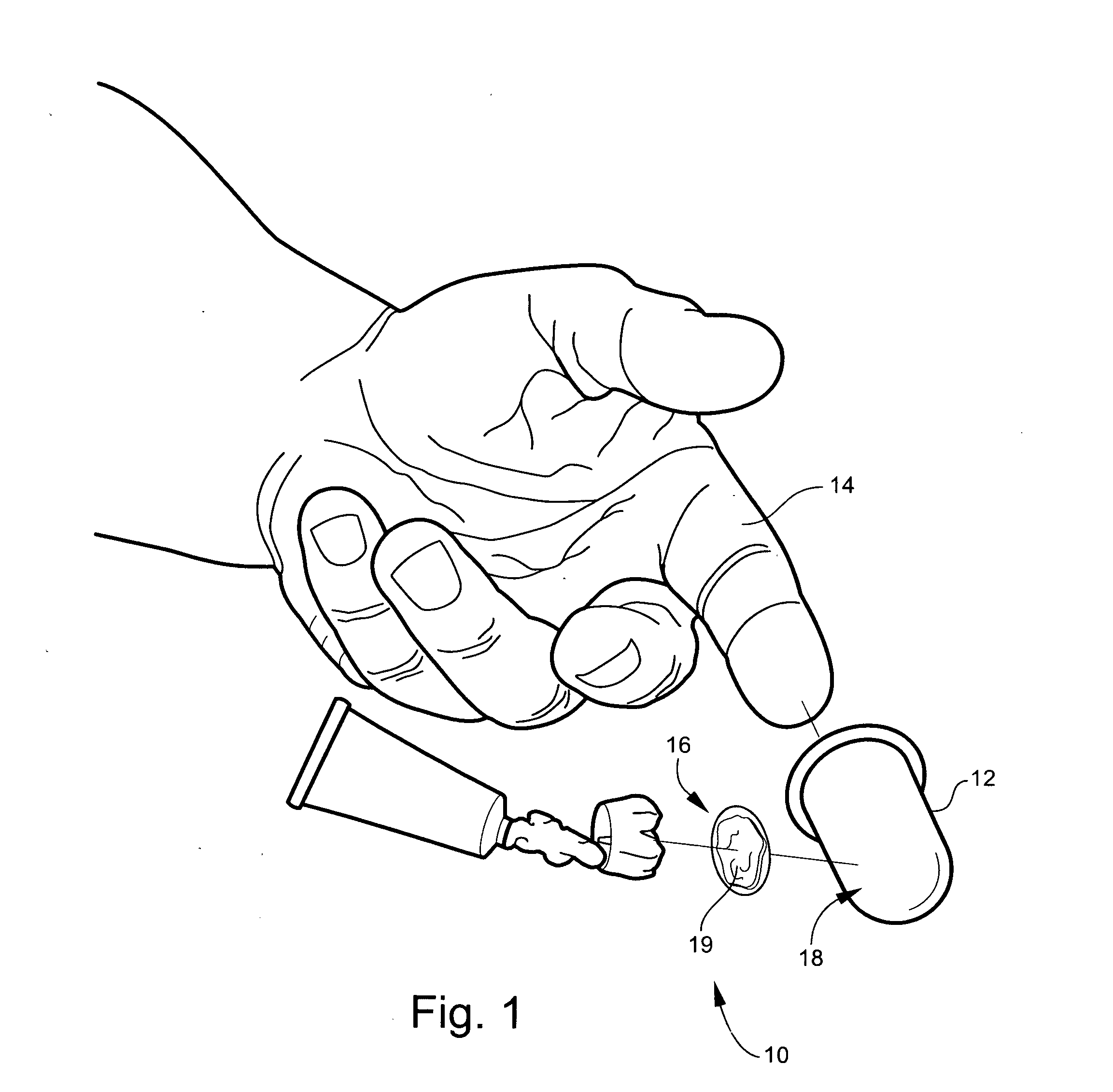 Prosthodontic tool and method for placing and fitting crowns and inlays