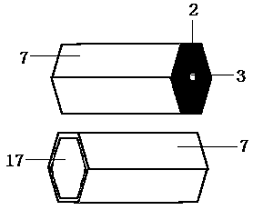 Rubber stopper puncher for chemistry laboratory