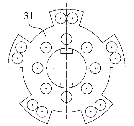 Push-type fast anchoring and installation of bonded hollow anchor rods