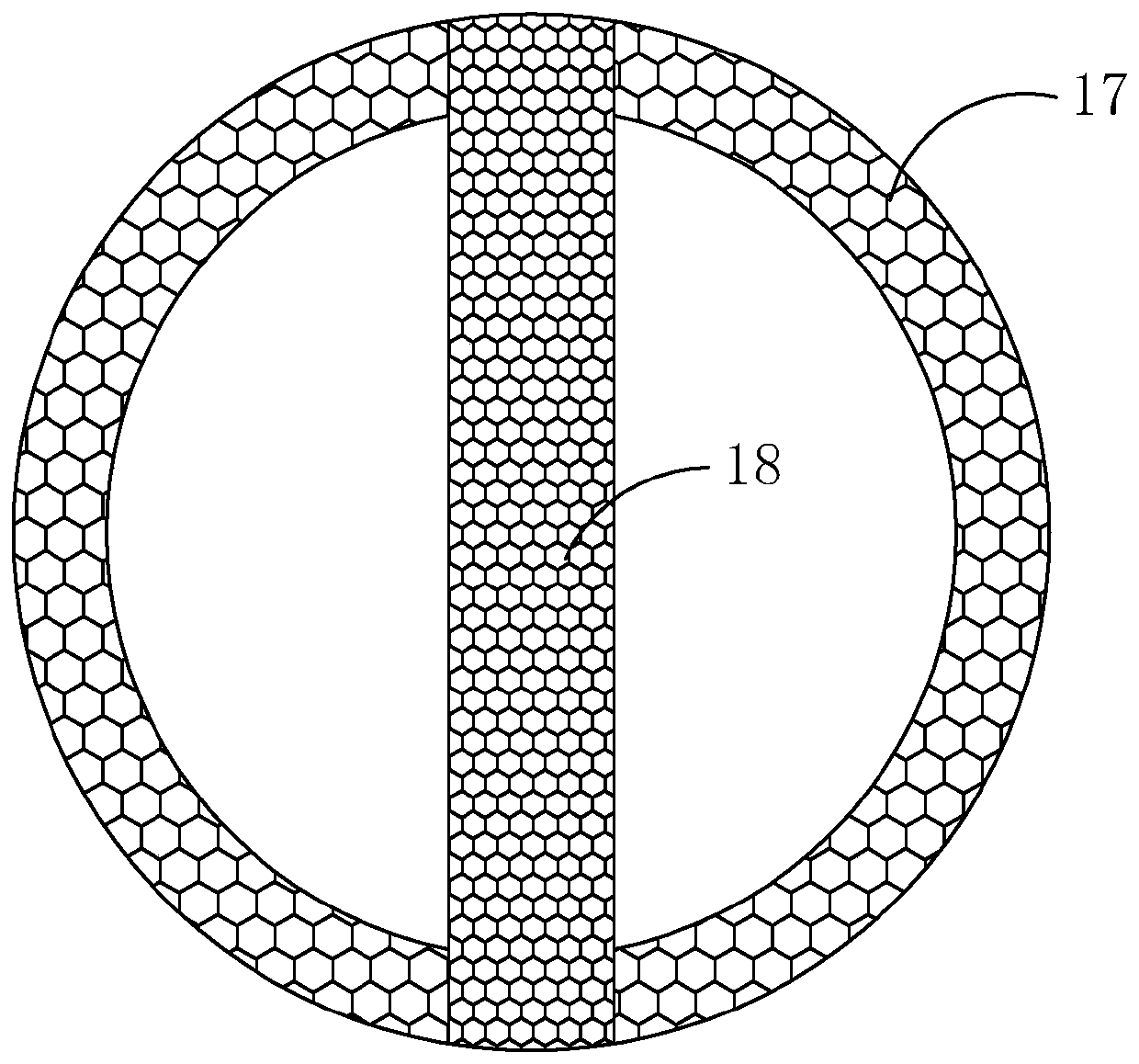 A ball valve structure that is convenient for cleaning rust and does not affect use