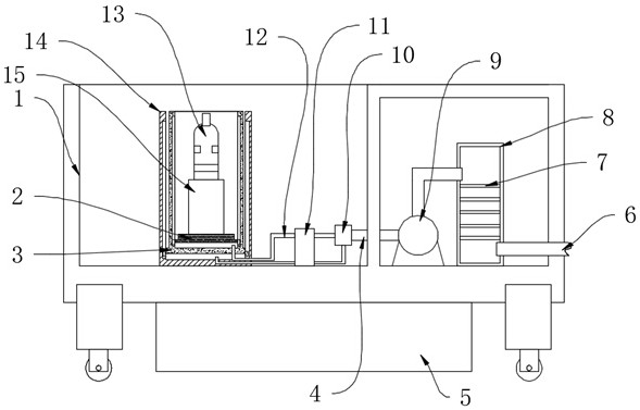 Non-contact high-voltage electroscope