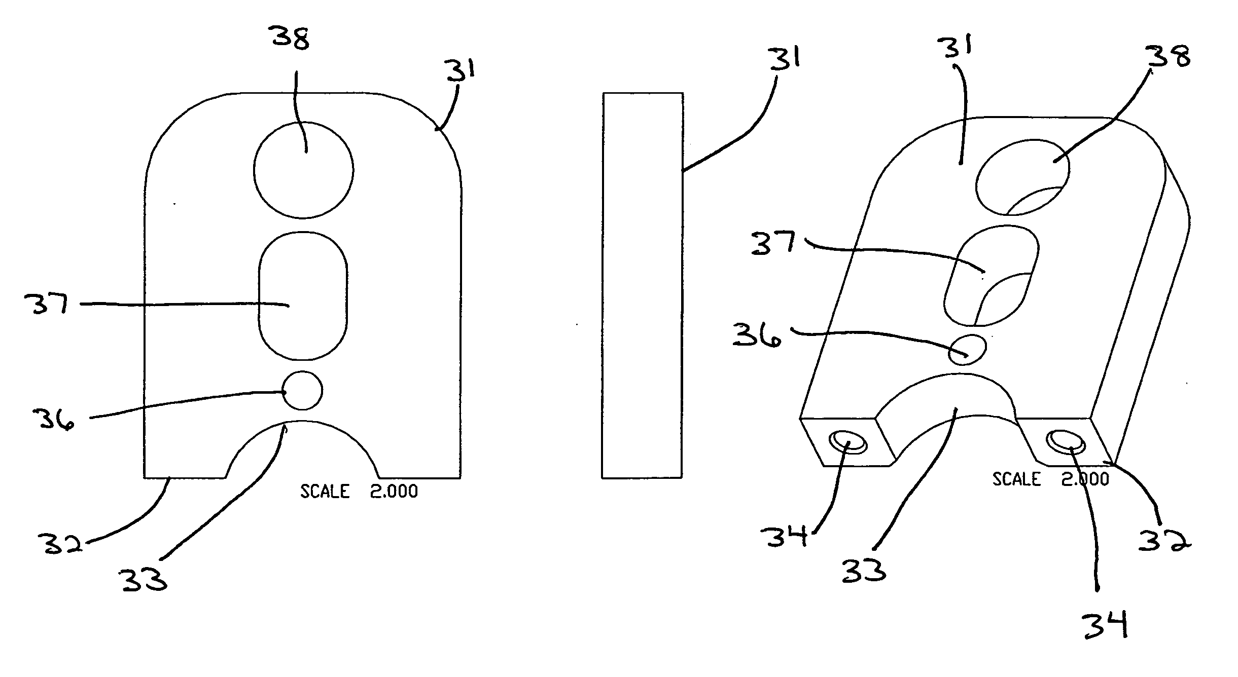 Apparatus for mounting a wheelchair amputee pad
