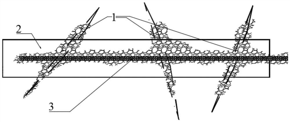 Method for blocking curtain top and bottom boundary fault zone streaming