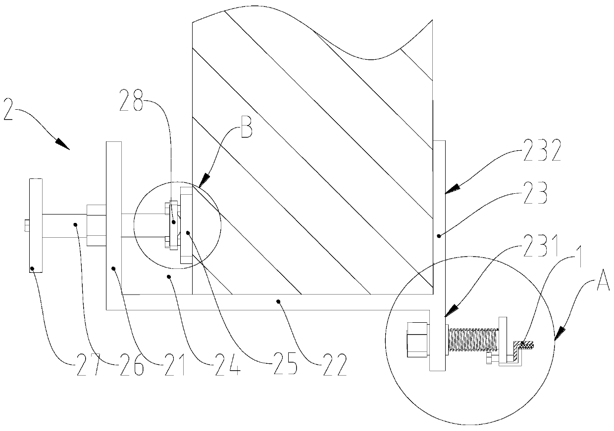 Template automatic cleaning device