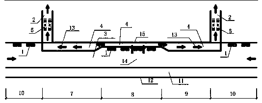 Ventilation system and ventilation method of underwater double-pipe municipal and highway long shield tunnels