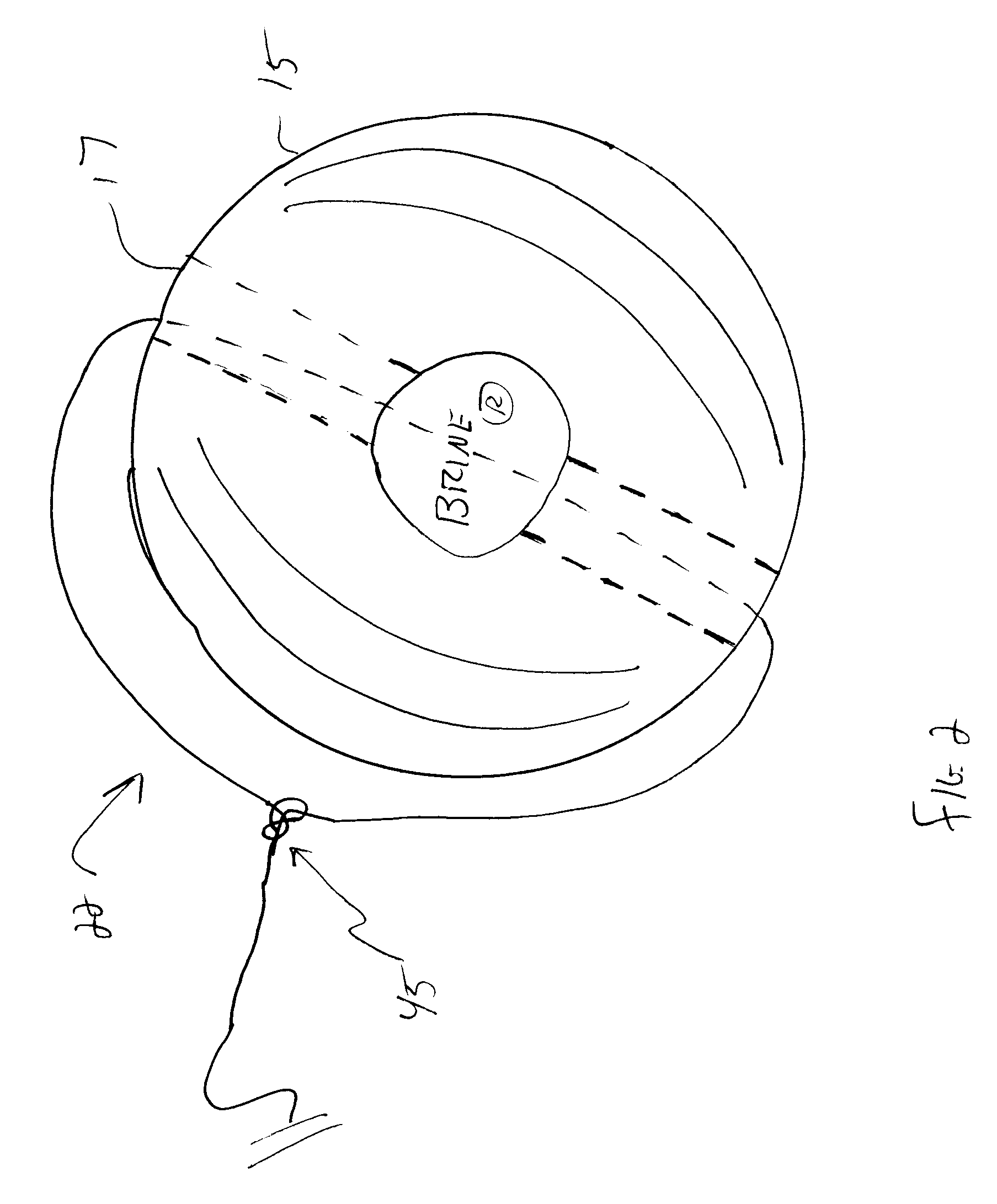 Lacrosse ball and stick practice apparatus and method of making same