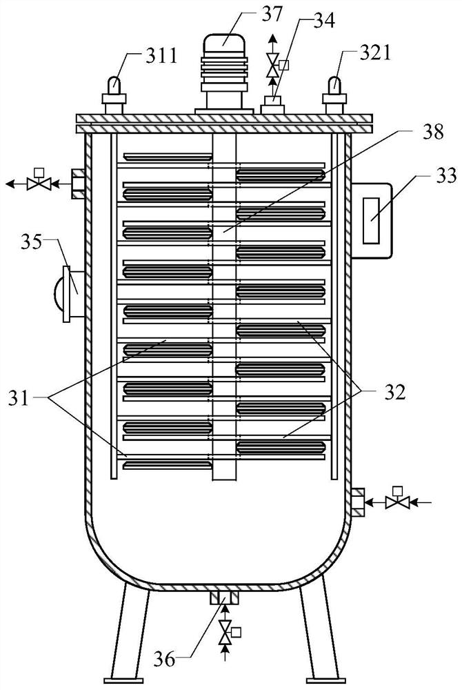 Heat supply network circulating water treatment system and method with electrochemical softening coupled with electric flocculation