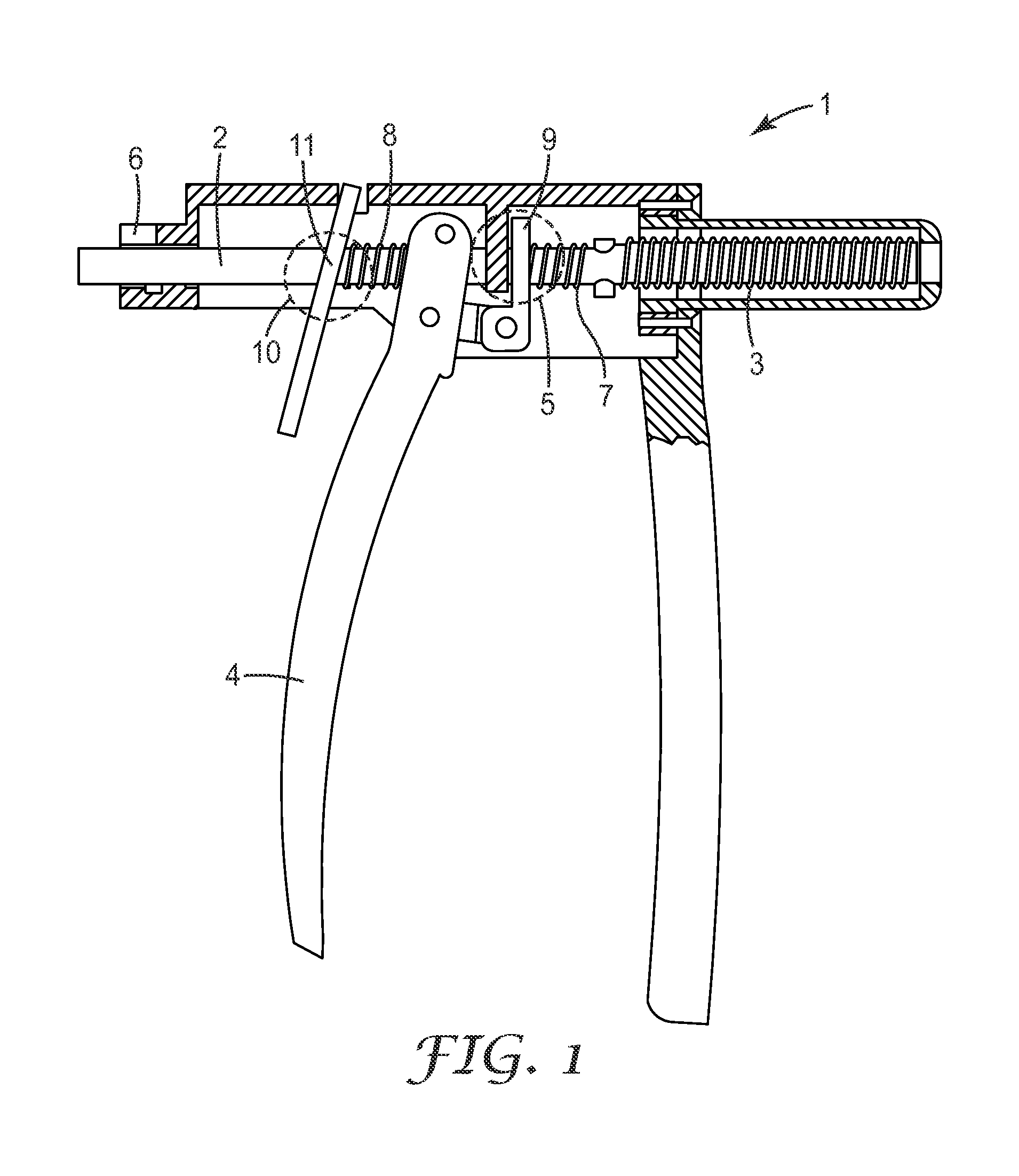 Device for dispensing a dental composition