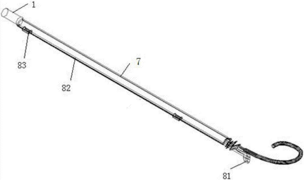 Electronic endoscope with externally rotatable camera