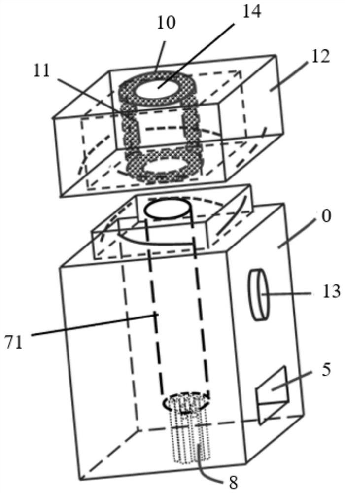 Cigarette heater with detachable refrigeration device