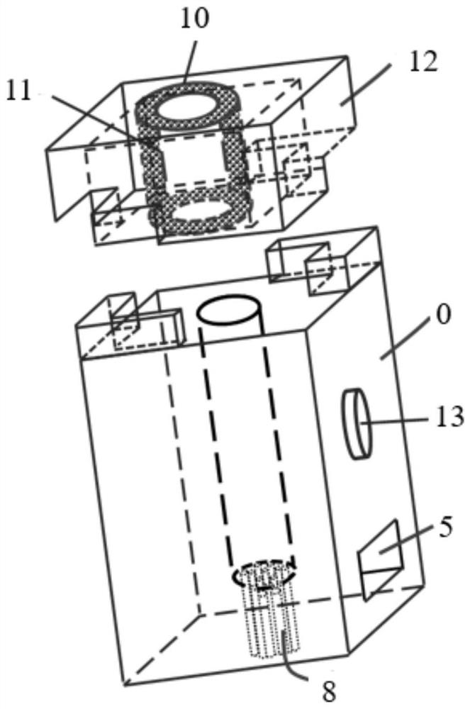 Cigarette heater with detachable refrigeration device