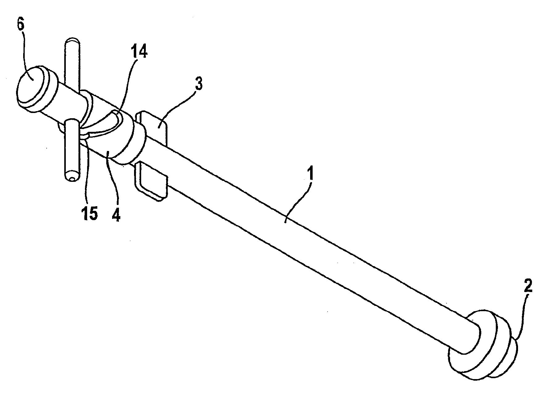 Insertion instrument for joint sockets of prostheses