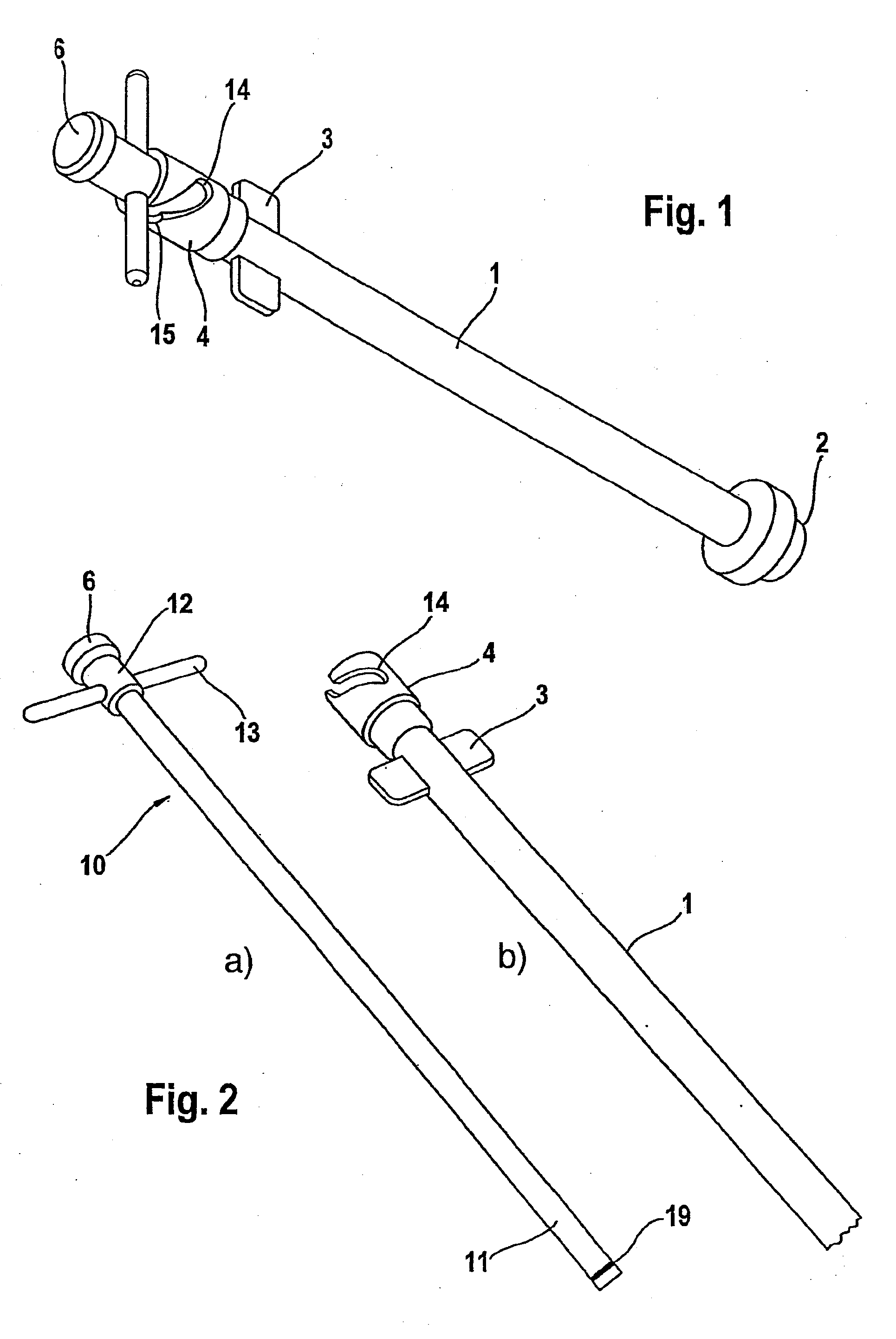 Insertion instrument for joint sockets of prostheses