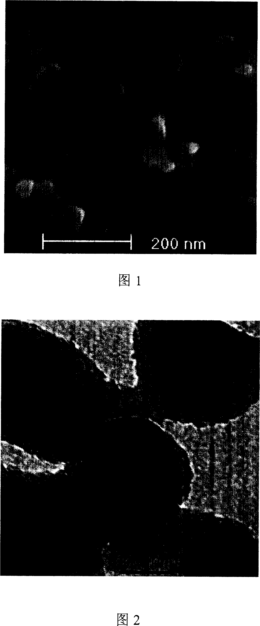 Method for preparing nano Fe-ZSM-5 zeolite molecular sieve