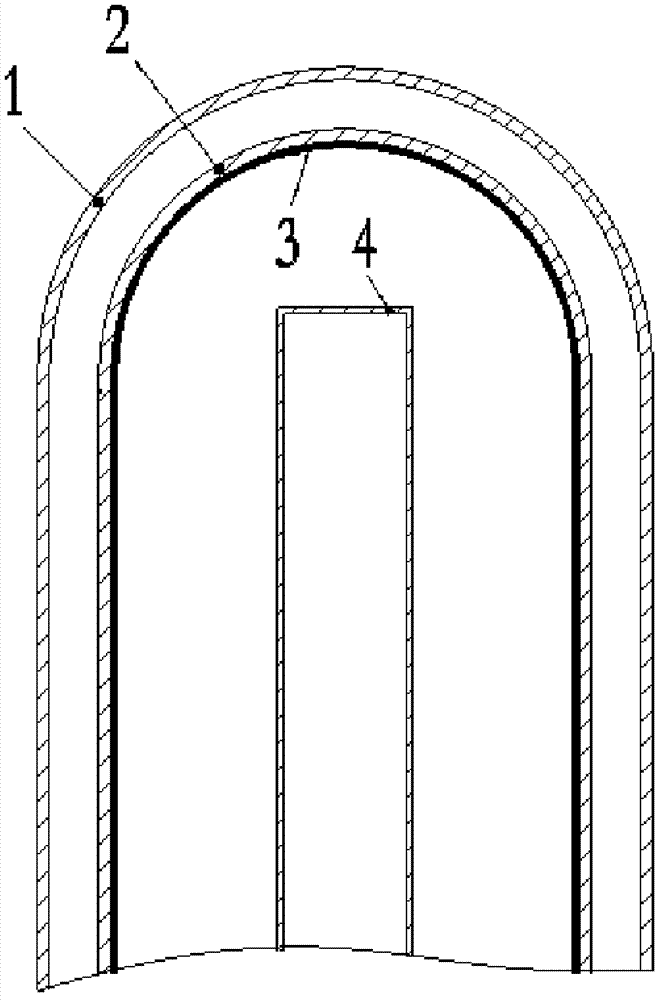 Method for ionization chamber X, gamma energy response compensation by using titanium material