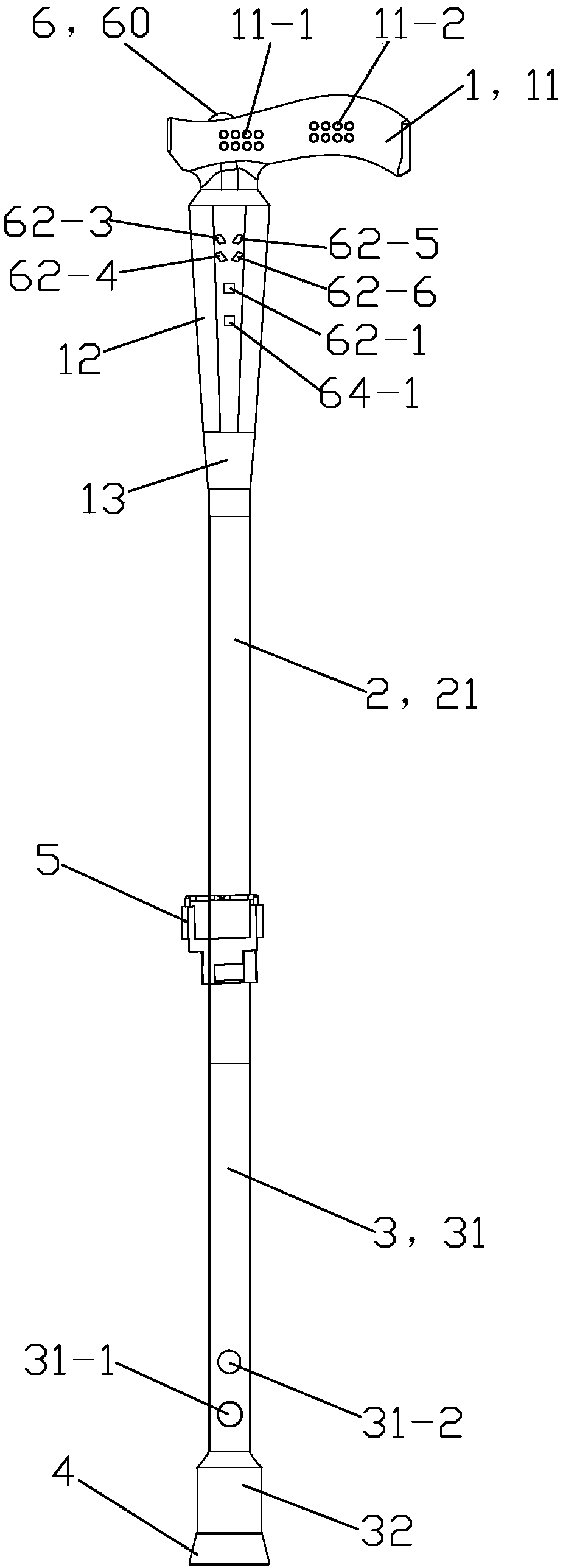 Portable multifunctional routing inspection tool for power transmission line