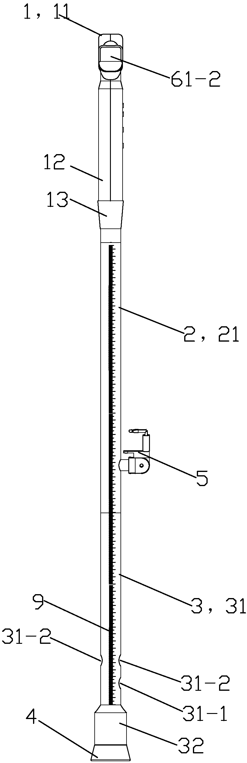 Portable multifunctional routing inspection tool for power transmission line