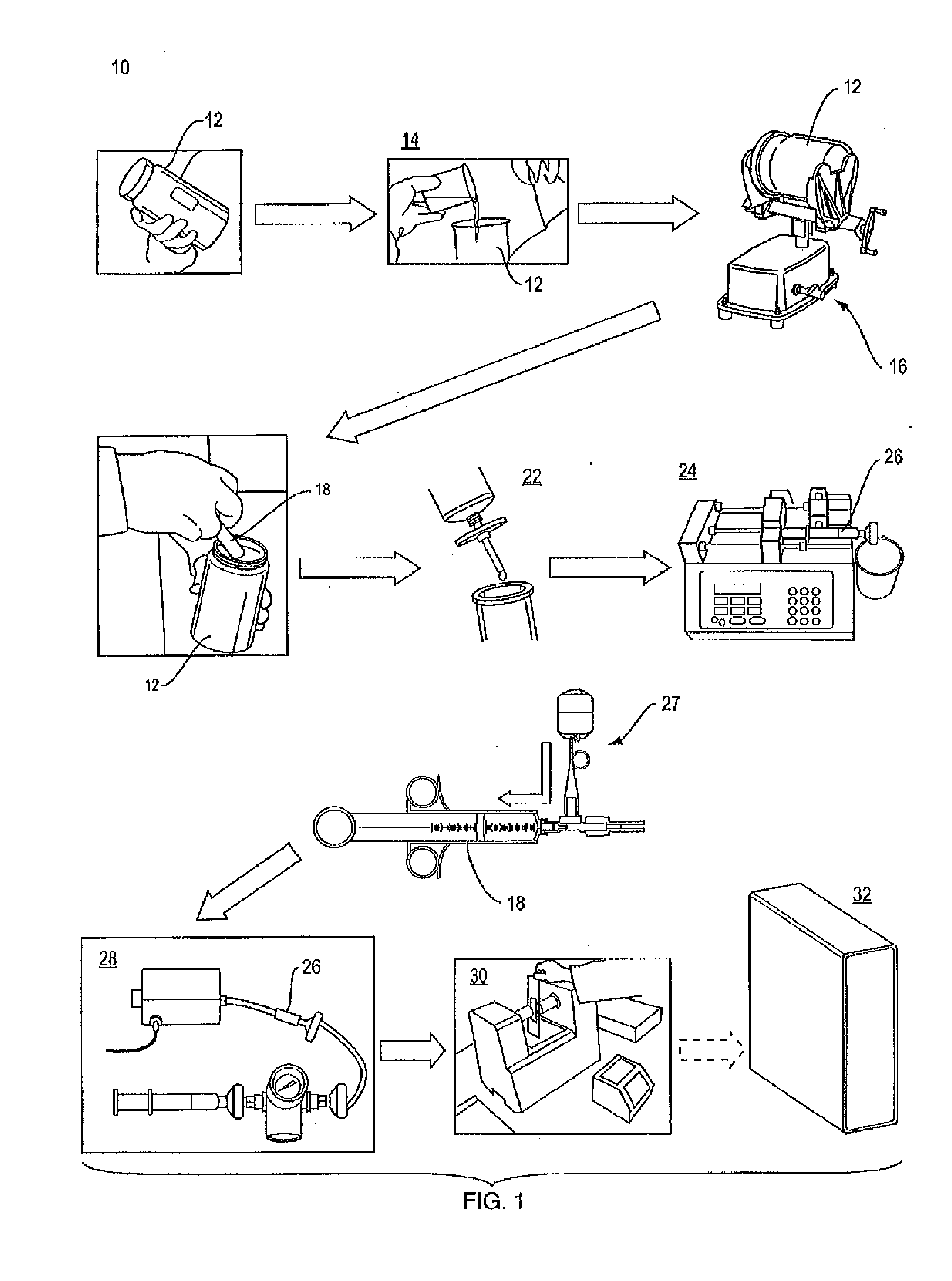 Apparatus and method for determining analyte content in a fluid