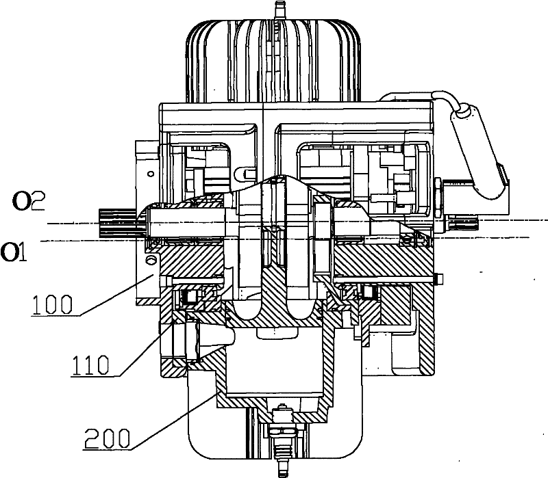 A rotary engine and its rotor part