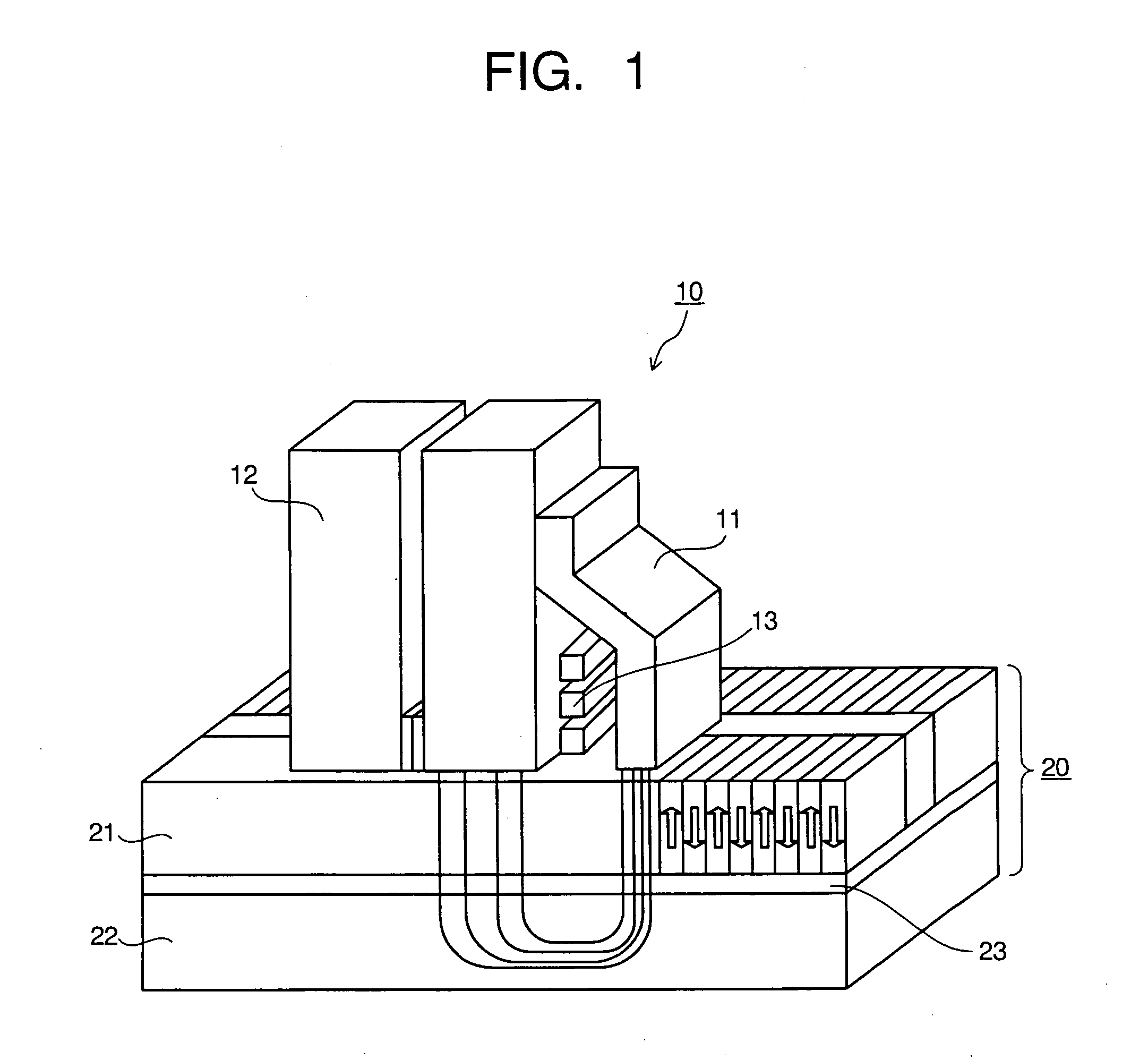 Magnetic recording head and magnetic recording method