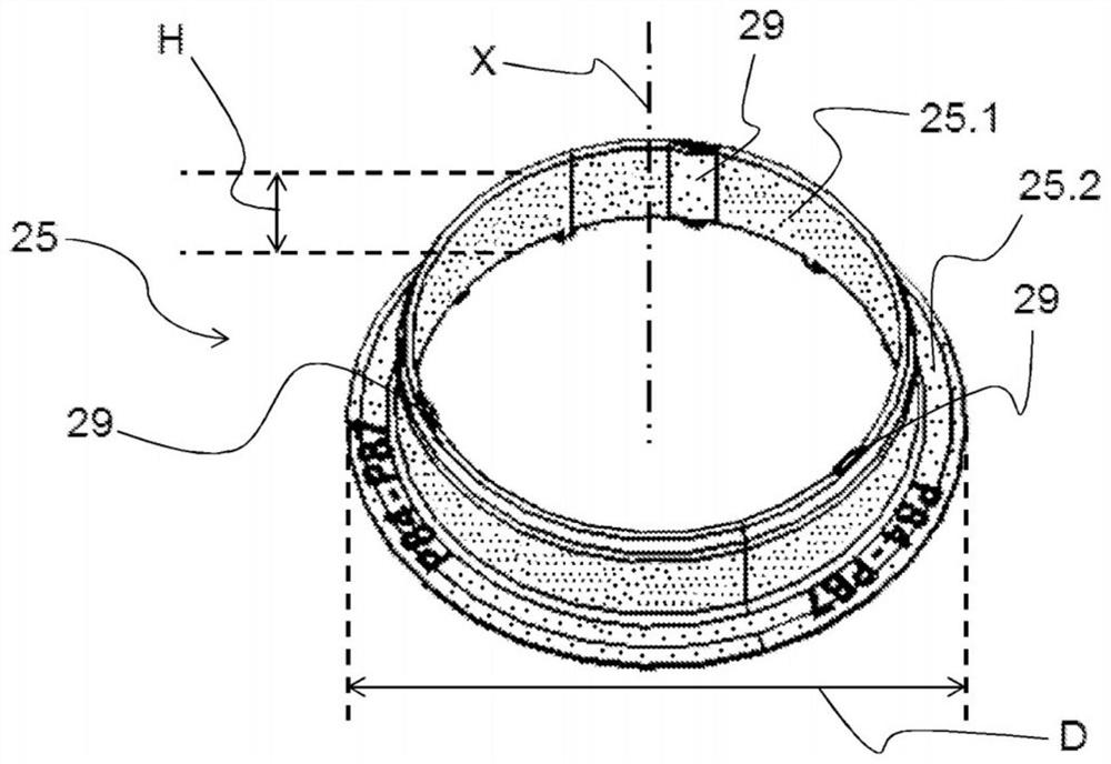 Assembly for supplying fuel or pollution control product to a motor vehicle