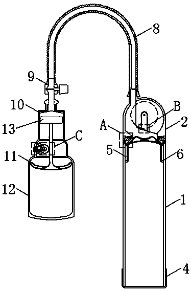 Penis vacuum aspiration therapeutic instrument