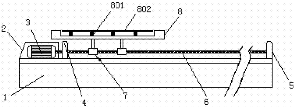 Logistics sorting and conveying device