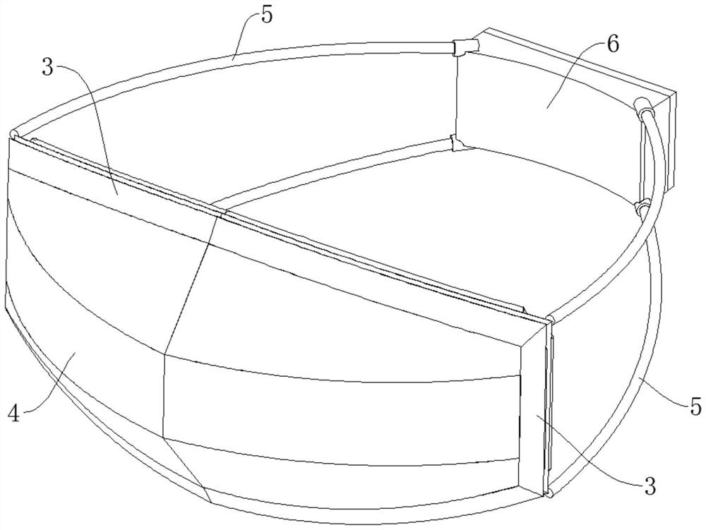 A high protective mask adapted to the facial features of young children