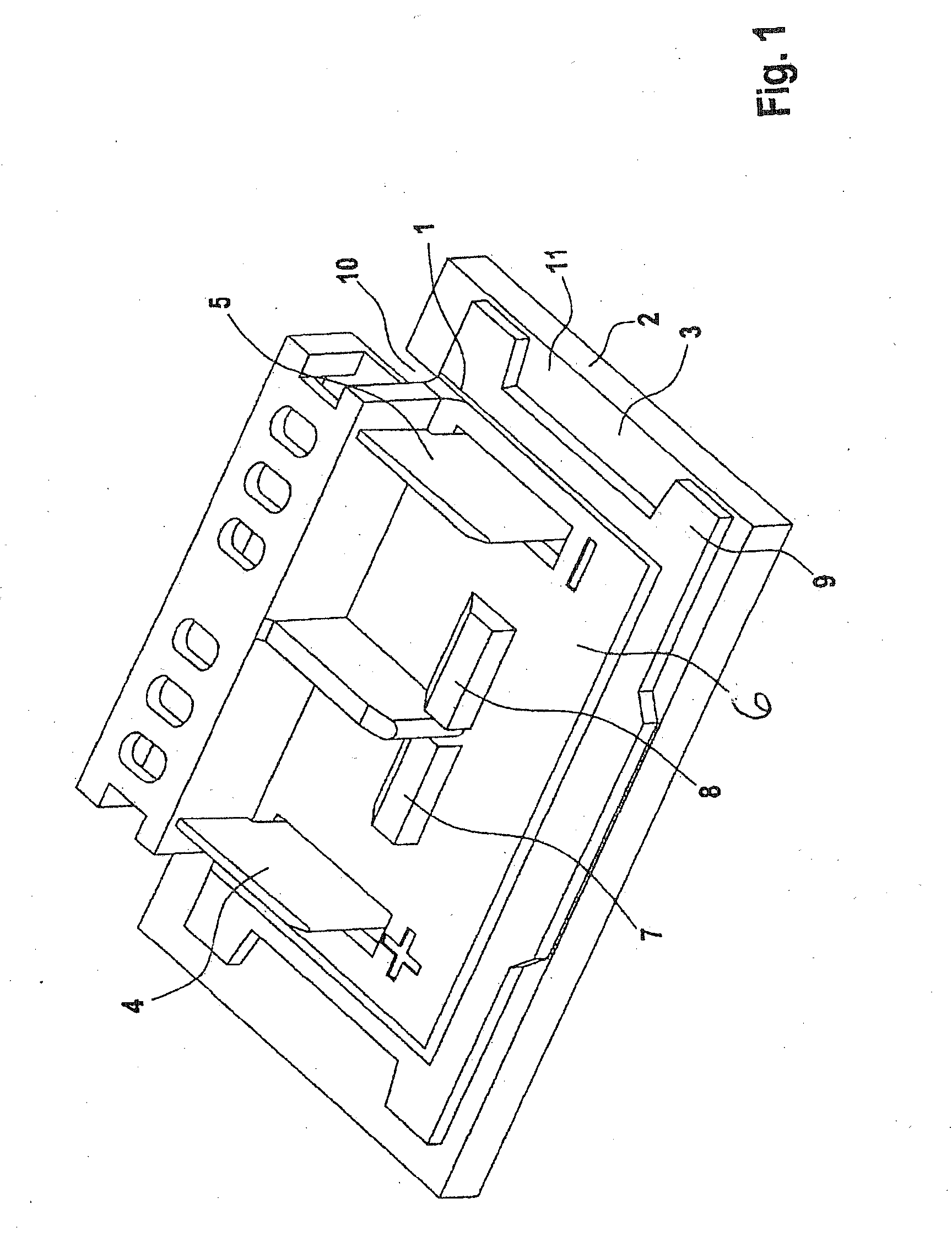 Interface element, interface element holder, and electrical appliance