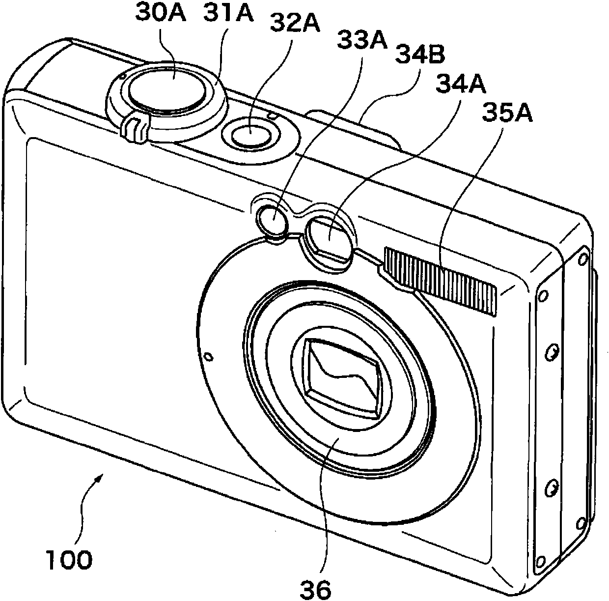 Retractable lens barrel with high shock resistance