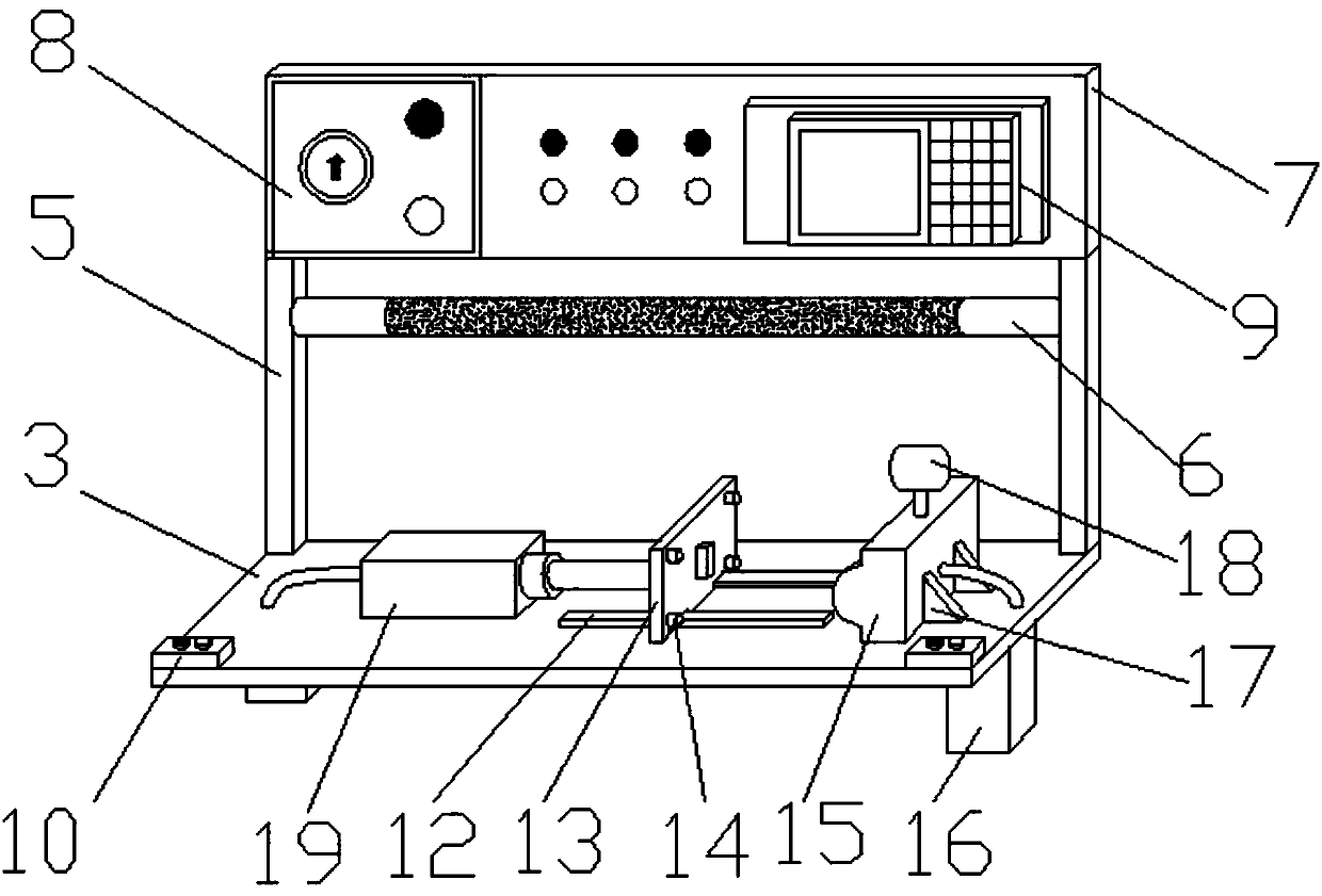 Crank case air impermeability testing table and operating method thereof