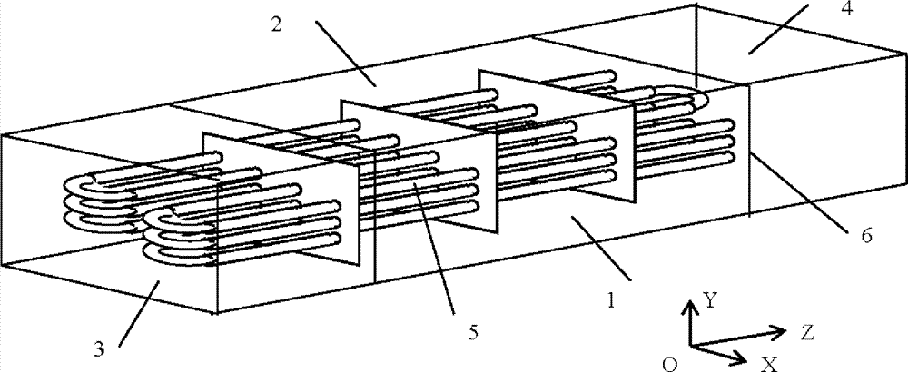 Heating furnace with obliquely-arranged coil pipes